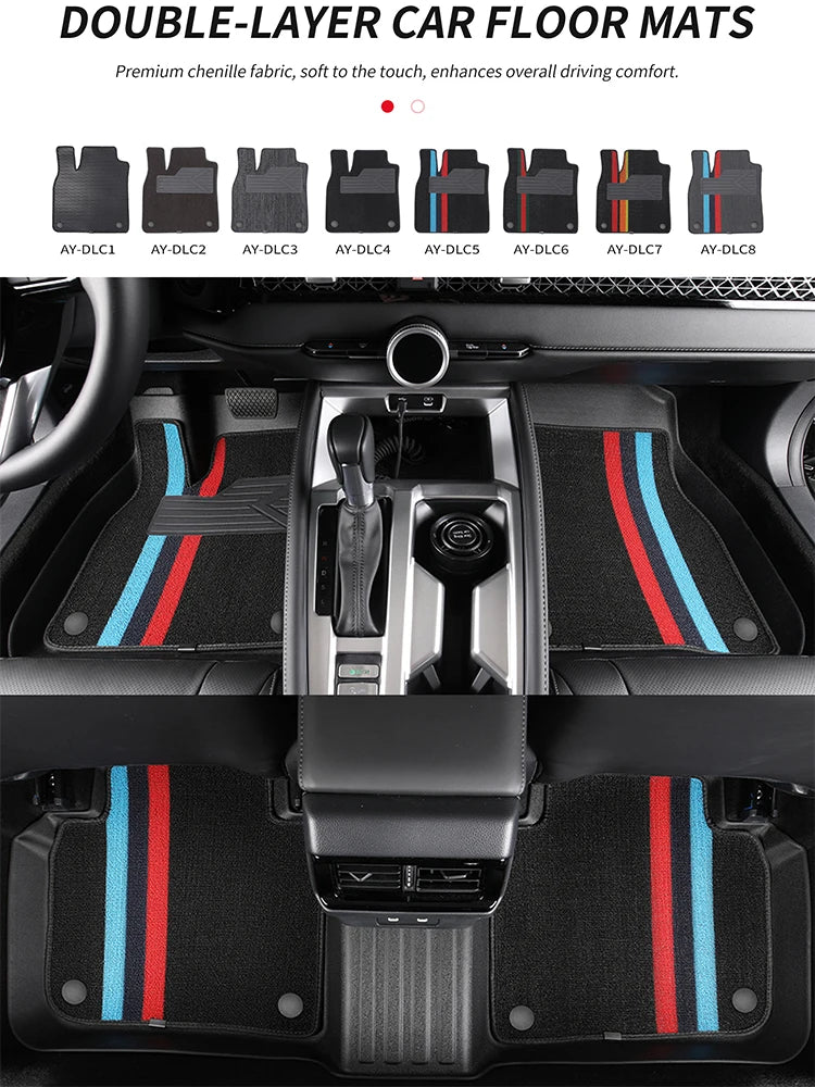 Custom Fit All Weather 3D TPE Floor Mats for MG ZS Hybrid 2025 Right Hand Drive