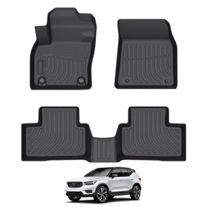 Volvo XC40 All-Weather 3D TPE Floor Mats (2019-2025)