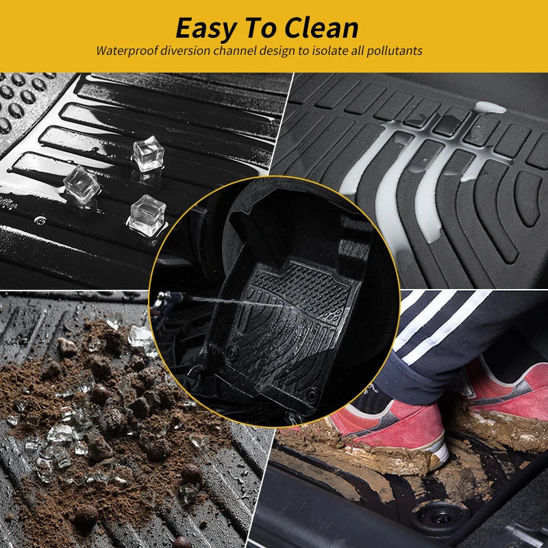 Best way to protect car floors from mud and spills?-Premium 3D Custom Fit Car Floor Mats & Cargo Liners