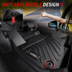 Custom Fit All Weather 3D TPE Floor Mats for Volvo XC60 2010-2017 and 2018-2025