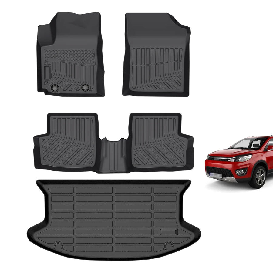 Haval M4 / Great Wall M4 / Haval H1 2012-2016 Custom Fit 3D TPE Floor Mats