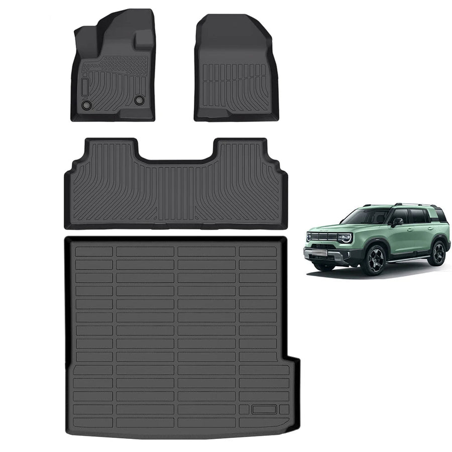 BAIC BJ30e 3D Premium TPE Custom Fit All Weather Floor Mats 2024-2026