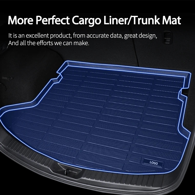 Hyundai Tucson IX35 2010-2015 Custom Fit TPE Trunk Mat